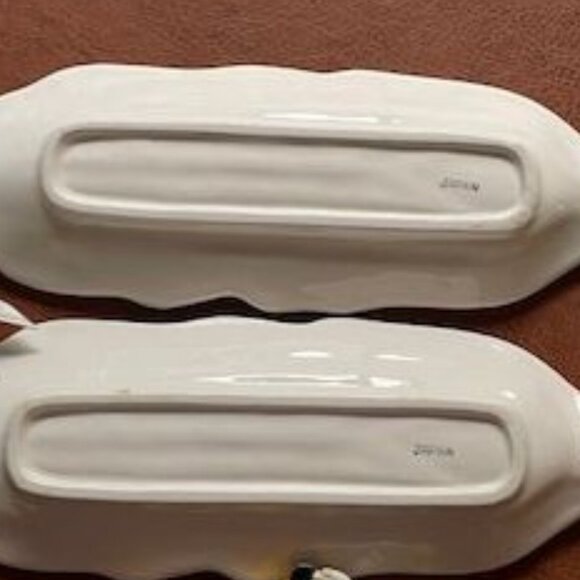 VINTAGE Made in Japan Corn on the Cob Serving Dishes & Skewers, Set of 2 - Picture 5 of 7